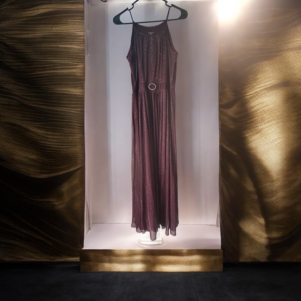 Glamorous Plum Maxi Dress - Picture 3 of 9